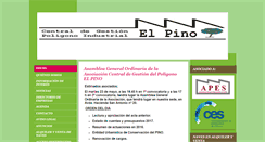 Desktop Screenshot of elpino.org